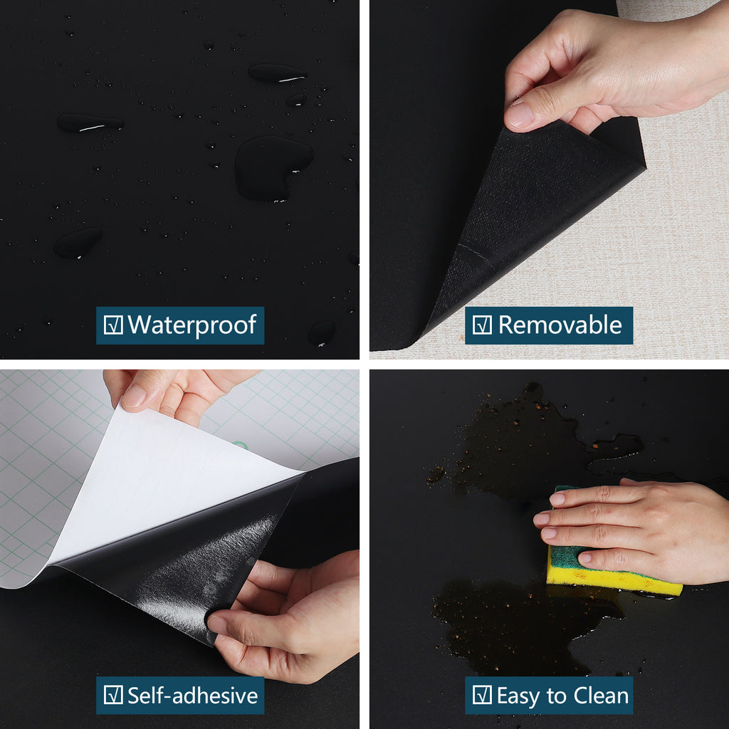 VEELIKE Matte Black Contact Paper – Veelike